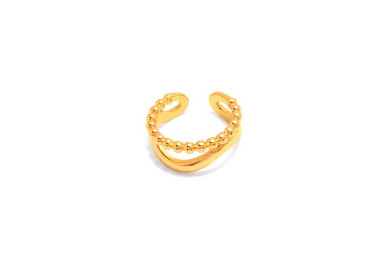 The Infinity Ring Collection Elegance and Chic Non Tarnish Gold Colour