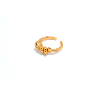 The Infinity Ring Collection Elegance and Chic Non Tarnish Gold Colour