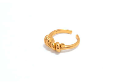 The Infinity Ring Collection Elegance and Chic Non Tarnish Gold Colour