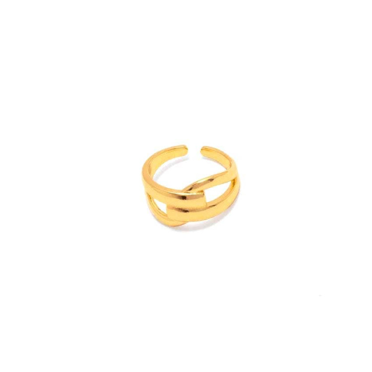 The Infinity Ring Collection Elegance and Chic Non Tarnish Gold Colour The Infinity Ring Collection Elegance and Chic Non Tarnish Gold Colour