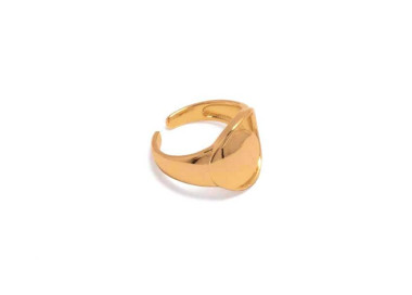 The Infinity Ring Collection Elegance and Chic Non Tarnish Gold Colour