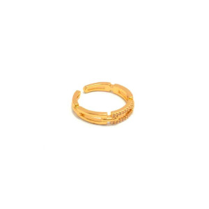 The Infinity Ring Collection Elegance and Chic Non Tarnish Gold Colour