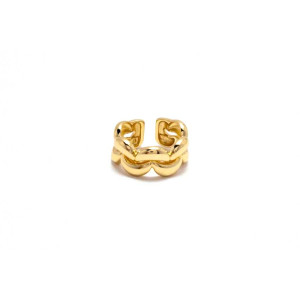The Infinity Ring Collection Elegance and Chic Non Tarnish Gold Colour