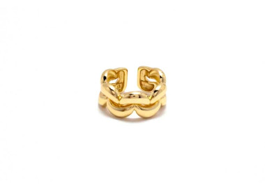 The Infinity Ring Collection Elegance and Chic Non Tarnish Gold Colour
