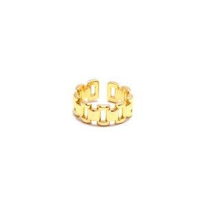 The Infinity Ring Collection Elegance and Chic Non Tarnish Gold Colour