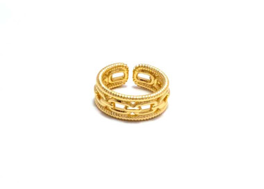 The Infinity Ring Collection Elegance and Chic Non Tarnish Gold Colour