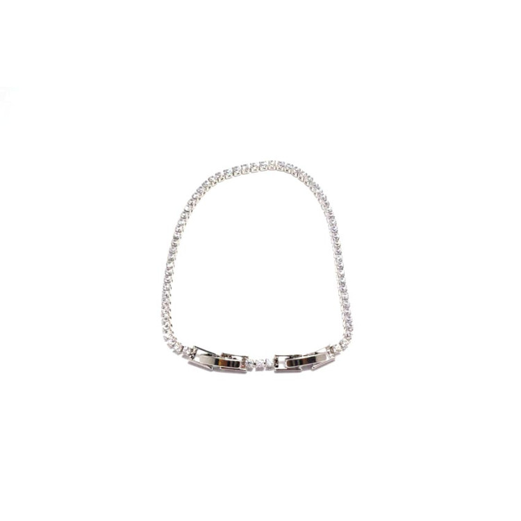 Chic Collection Bracelet Non Tarnish Silver Colour Chic Collection Bracelet Non Tarnish Silver Colour