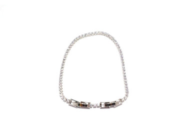 Chic Collection Bracelet Non Tarnish Silver Colour