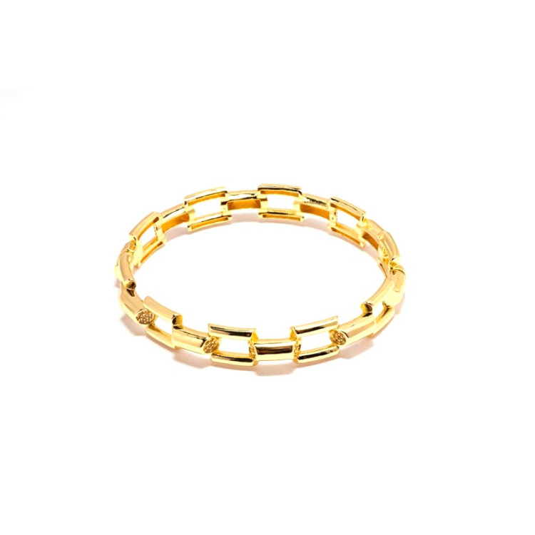 Chic Collection Bracelet Non Tarnish Silver Colour Chic Collection Bracelet Non Tarnish Silver Colour