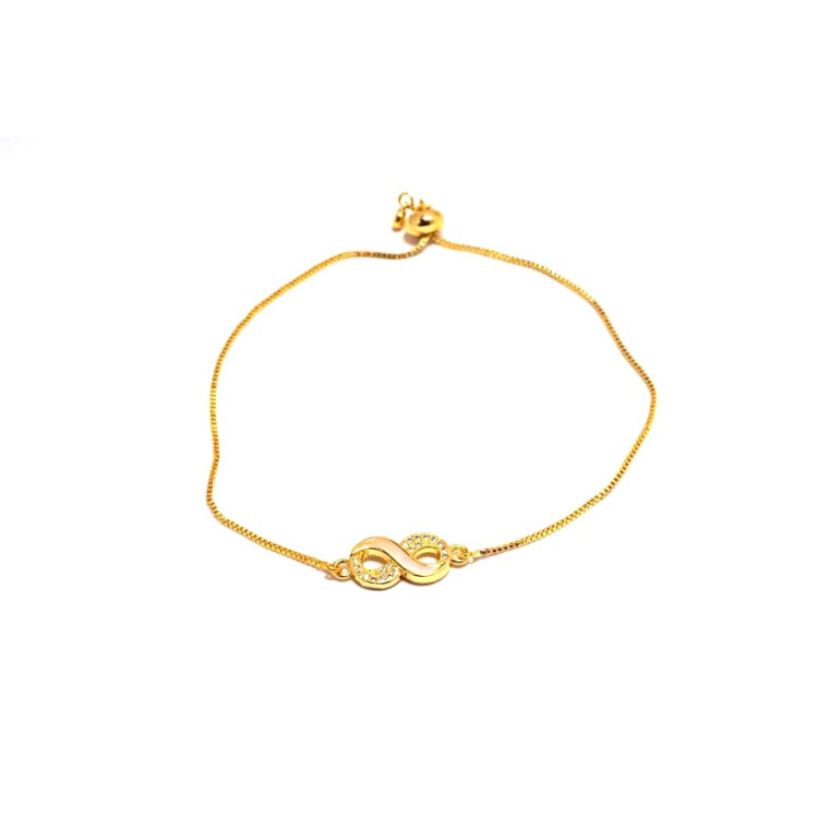 Chic Collection Bracelet Non Tarnish Gold Colour Chic Collection Bracelet Non Tarnish Gold Colour