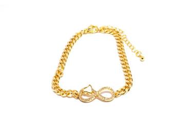 Chic Collection Bracelet Non Tarnish Gold Colour