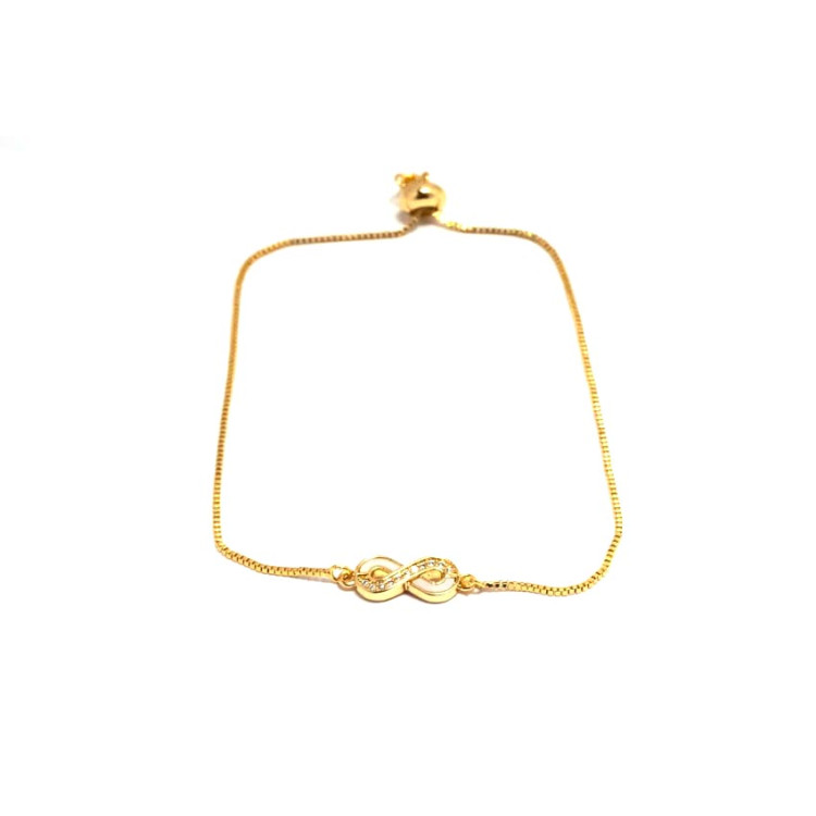 Chic Collection Bracelet Non Tarnish Gold Colour Chic Collection Bracelet Non Tarnish Gold Colour